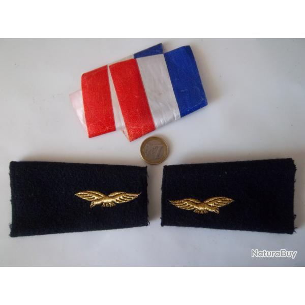 fourreaux paulettes arme de l'Air uniforme quipement militaire
