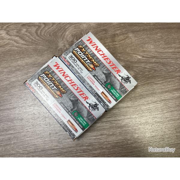 Winchester extrme point Cooper impact calibre 300 win mag 150gr