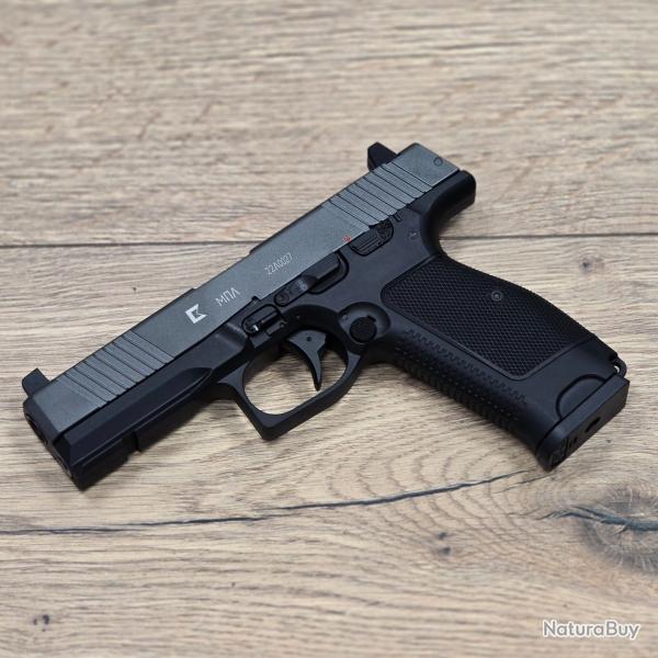 SOLDES PISTOLET 6MM MKW BLOWBACK METAL CERAKOTE GRIS