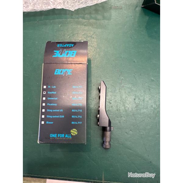 Adapteur bipied strasser bone vers keymod