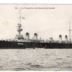CPA - Marine Militaire - Le Gueydon , Croiseur-Cuirasse - N°3435