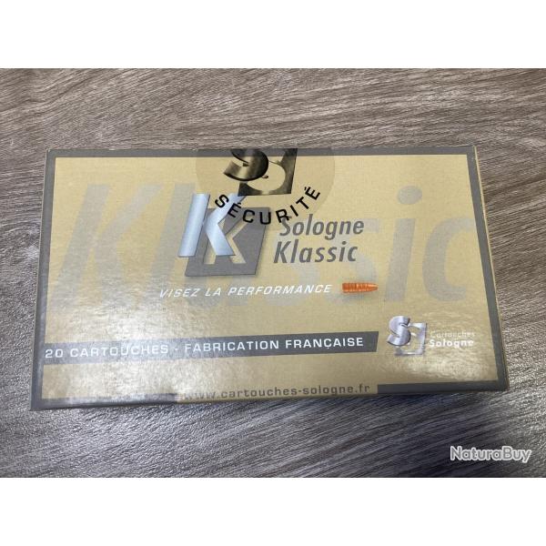 Sologne Klassic subsonique calibre 7x64 139gr.      9g