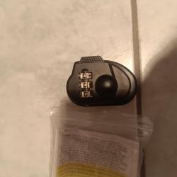 CADENAS, GUN LOCK, NOIR