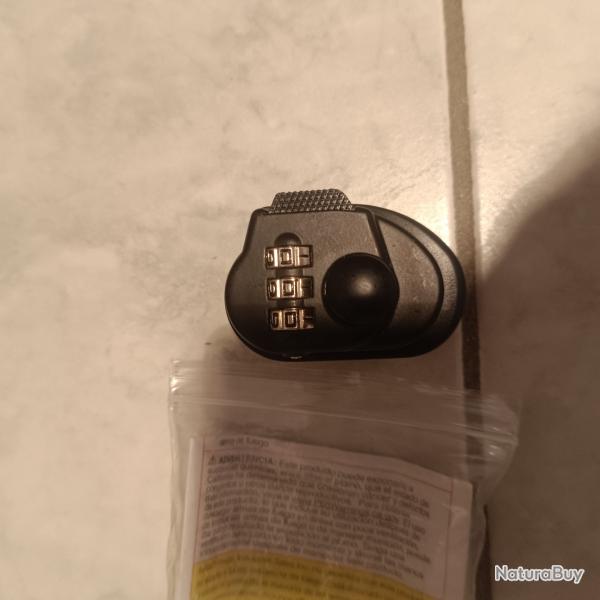 CADENAS, GUN LOCK, NOIR