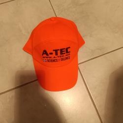 casquette a-tec orange