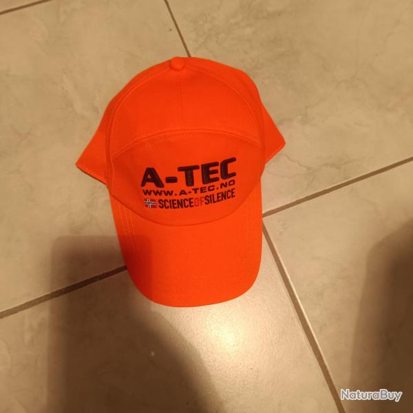 casquette a-tec orange