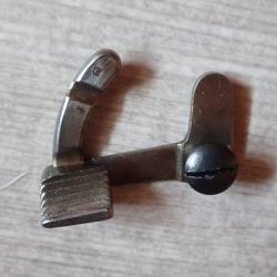 Crochet, arrêtoir de chargeur de sous garde pour fusil Rubin Schmidt 1889 Suisse + Vis