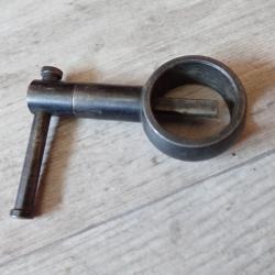 Pousse guidon pour fusil K11 ou K31 suisse. Modèle rond, noir