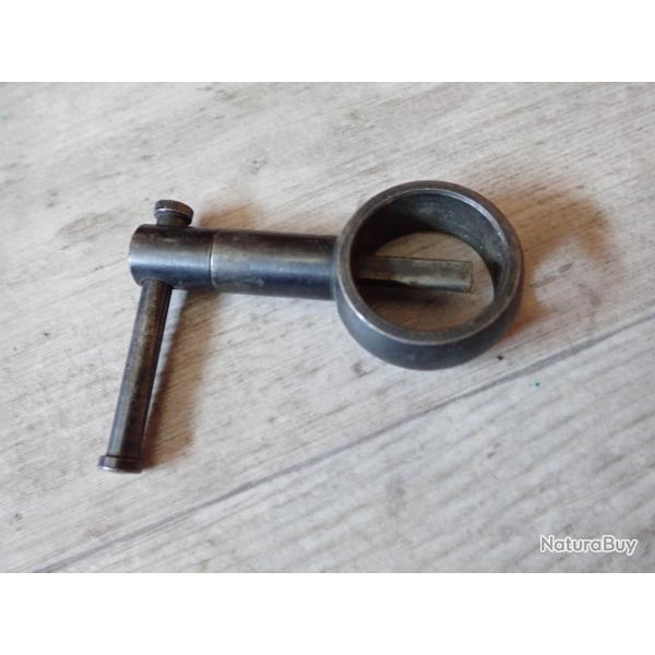 Pousse guidon pour fusil K11 ou K31 suisse. Modle rond, noir