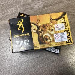 Browning bxr rapid expansion calibre 300win 155gr