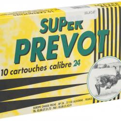 Cartouches Prévot Super Bourre Jupe - Cal. 24/65 N°8 bte de 10
