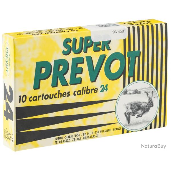 Cartouches Prvot Super Bourre Jupe - Cal. 24/65 N8 bte de 10