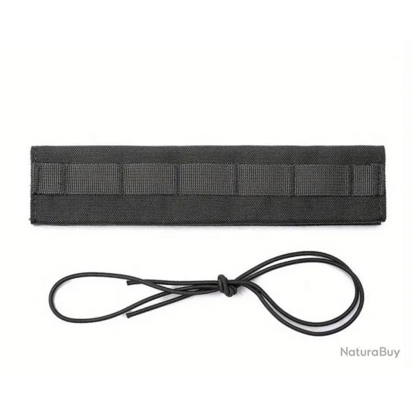 Housse protection silencieux noir
