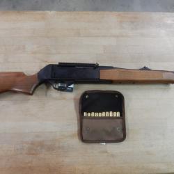 CARABINE SEMI AUTO HAENEL SLB 2000 + CAL. 300 WM + POCHETTE AVEC 10 BALLES PARFAIT ETAT OCCASION