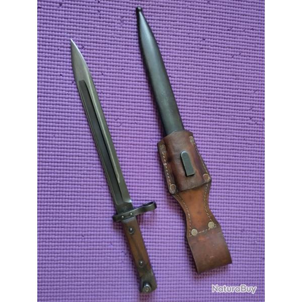 belle baionnette hongroise pour mannlicher 31m et steyr m95