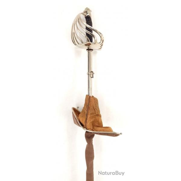 SABRE MODLE 1882 D'OFFICIER D'INFANTERIE COLONIALE A 7 BRANCHES FVRIER 1907 CHATELLERAUT- FRANCE I