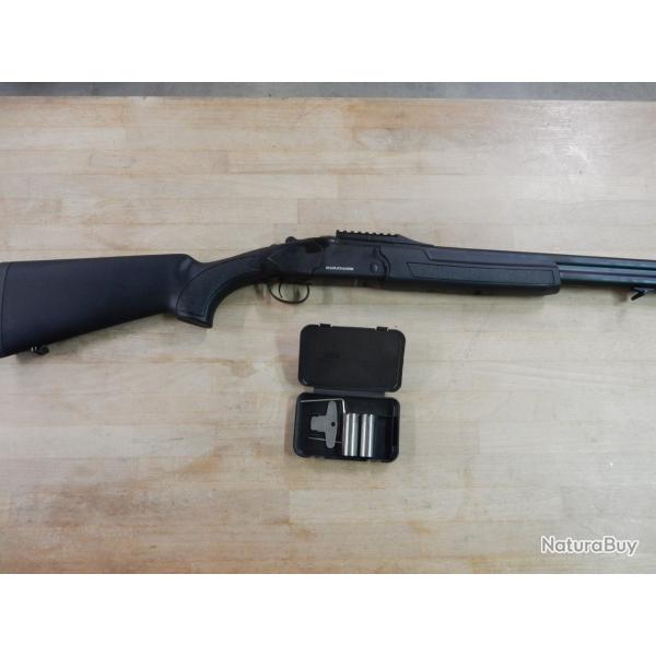FUSIL SLUG MANUCHASSE MAQUIS SLUG CAL.12/89 + CHOKES PARFAIT ETAT OCCASION