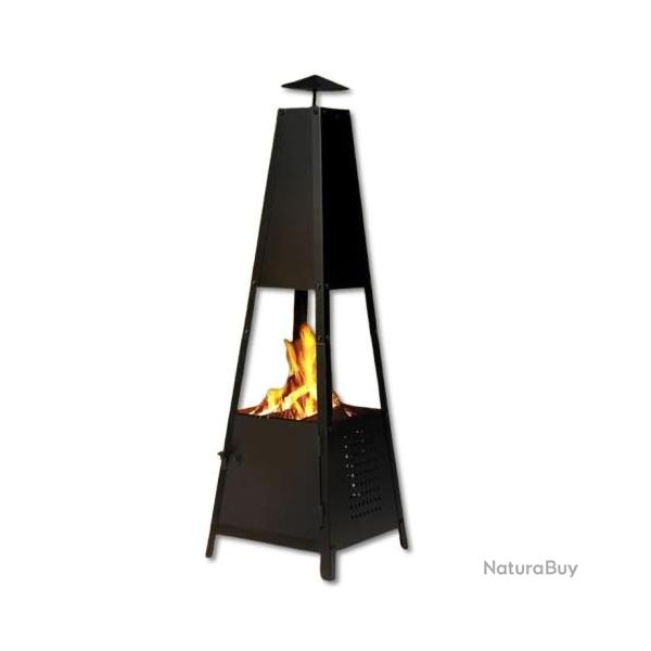 Brasero chemine maya -1m x30 cm - Mtal - Livraison gratuite et rapide