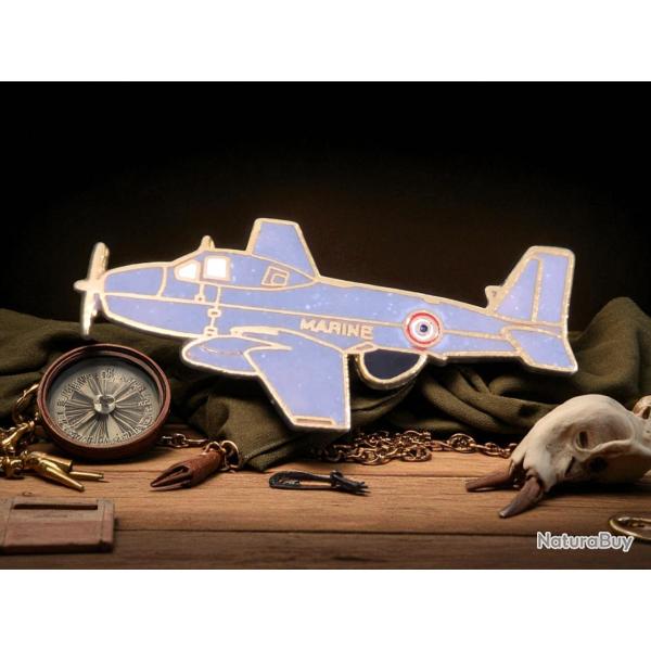 pin's maill Brguet Br.1050 Aliz - insigne militaire avion lutte asm marine