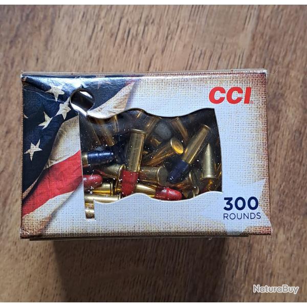 BOITE DE 300 CARTOUCHES 22LR - CCI MODELE PATRIOT - 40GR