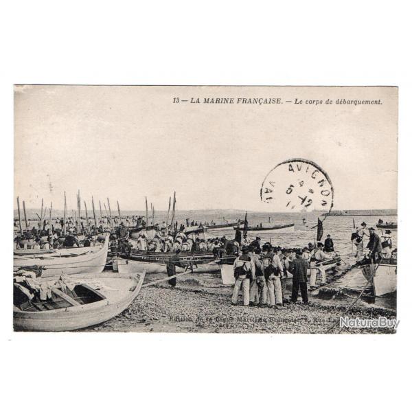 CPA - Marine Franaise - le corps de dbarquement - N3439