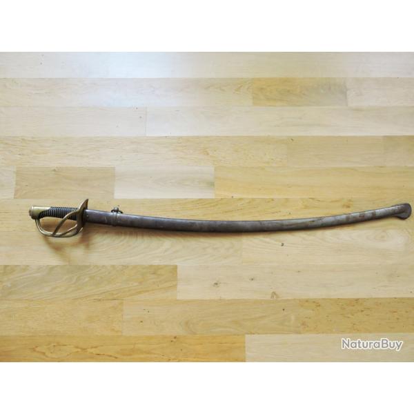 Sabre Troupe Cavalerie Lgre modle 1822 dat 1878