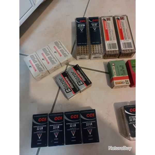 Munitions 22lr