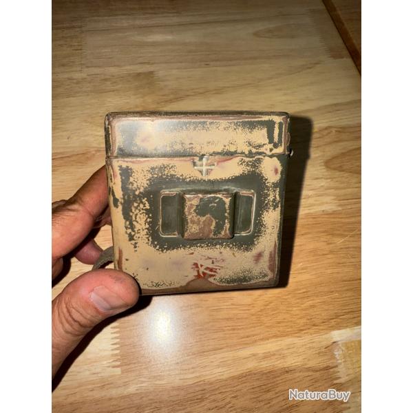 BOITE POUR PILES OPTIQUE MITRAILLEUSE MG 34 OU 42 ALLEMAND 39-45 WWII