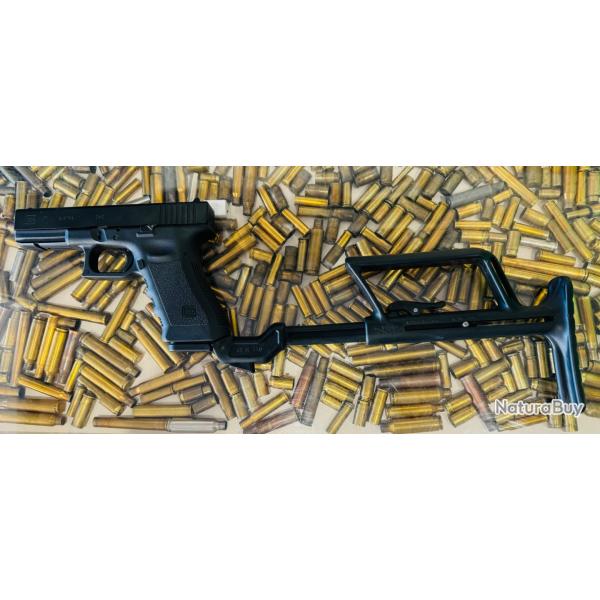 Glock 17 gen 3 tat neuf + crosse