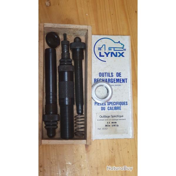 Jeux d'outils 1873 Lynx  Huard revolver 1873  1874 TBE