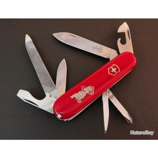 Victorinox couteau suisse Automobile special (Grand Prix Junior) 1973-1976 Schaefer Aarau