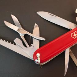 Victorinox couteau suisse Fieldmaster Victoria 1966-1971 136aU Bélière rare