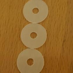 Tête de Piston : Cale AOE 0.9 mm (plastique)