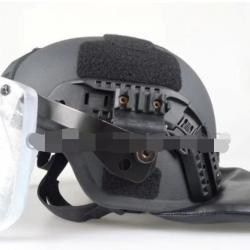 Casque mich2000 pare balle / balistique NIJ3A protège nuque NIJ3A visière balistique NIJ3A
