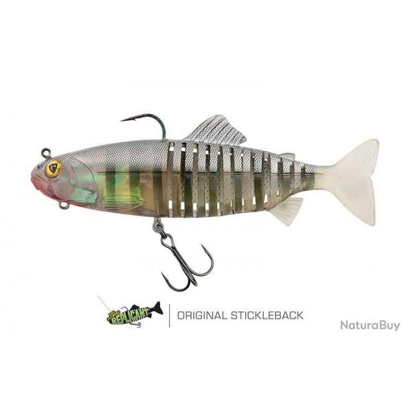 Leurre Souple FOX RAGE Replicant Jointed 18cm Original Stickleback