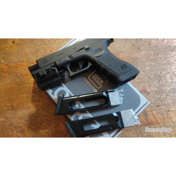 Set Pistolet Glock17 GEN3 Umarex  CO2 4.5mm Bbs