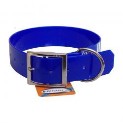 COLLIER avec gravure HUNT US 38 - jokidog 60 cm bleu roi