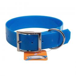 COLLIER avec gravure HUNT US 38 - jokidog 60 cm bleu clair