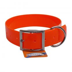 COLLIER avec gravure HUNT US 38 - jokidog 60 cm orange fluo