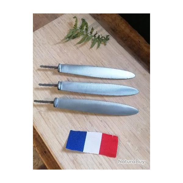 3 lames couteaux chasse