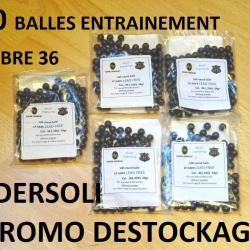 500 balles rondes entrainement calibre 36 PEDERSOLI à 19.00 Euros !!!-sans plomb poudre noire(SI360)
