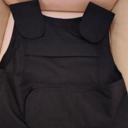 GILET PARE BALLES COMPLET AVEC KEVLAR 3A TAILLE UNIQUE REGLABLE DU M AU XL