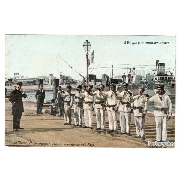 CPA - Marine Militaire - Exercice au Revolver au Petit-Rang  N3454