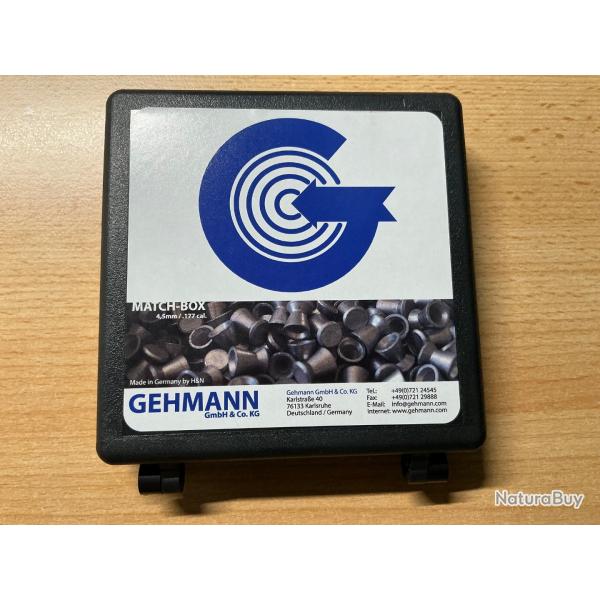 Bote de rangement GEHMANN 100 Plombs 4.5 mm