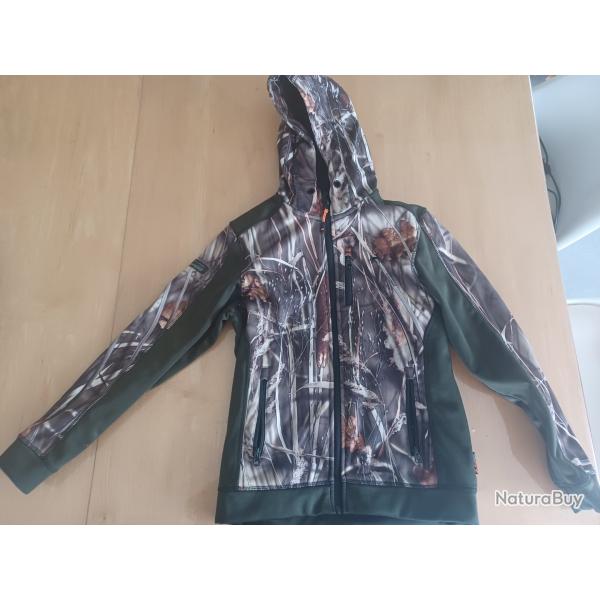 Veste softshell enfantvm verney carron