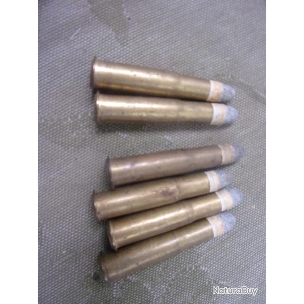 6 cartouches de fusil Gras