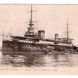 CPA - Marine DE GUERRE -" Carnot " Cuirasse d'Escadre N°3460