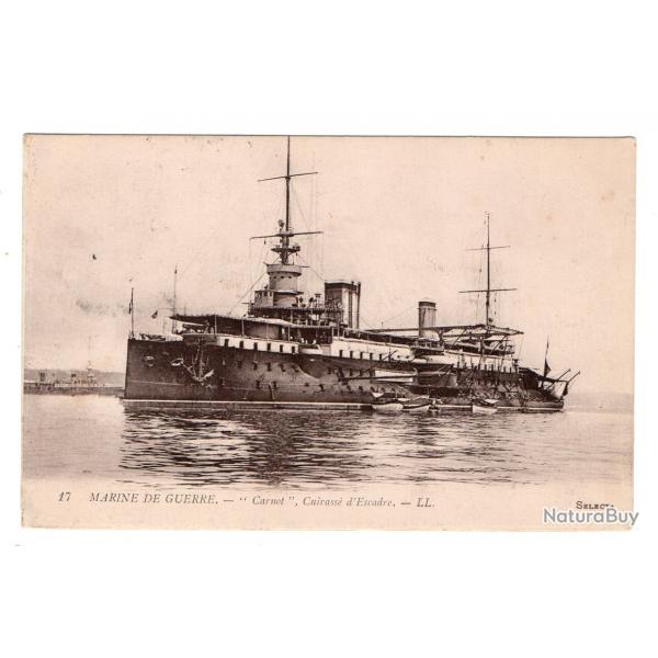 CPA - Marine DE GUERRE -" Carnot " Cuirasse d'Escadre N3460