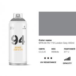 Bombe de peinture - Gris Londres - RV-119 - MTN 94 - 400ml