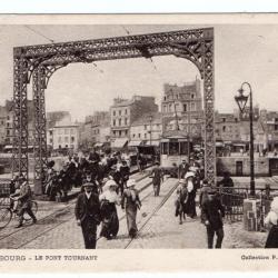 CPA -" CHERBOURG " LE PONT TOURNANT N°3487